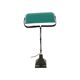 Art Deco Desk Lamp Notary Lamp Erpe Model 52 Wrought Iron Green Enamel Shade