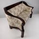 Biedermeier Walnut Veneer Sofa