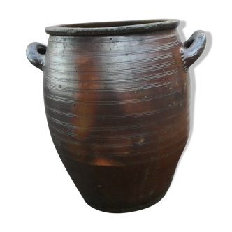 Large terracotta model jar