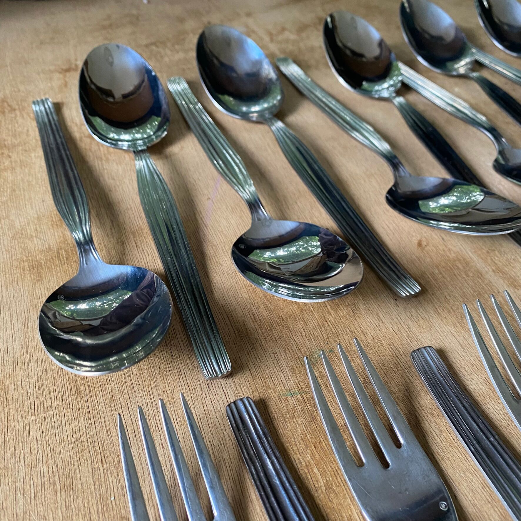 Set de couverts en inox 36 pièces