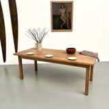 Solid beech farmhouse table