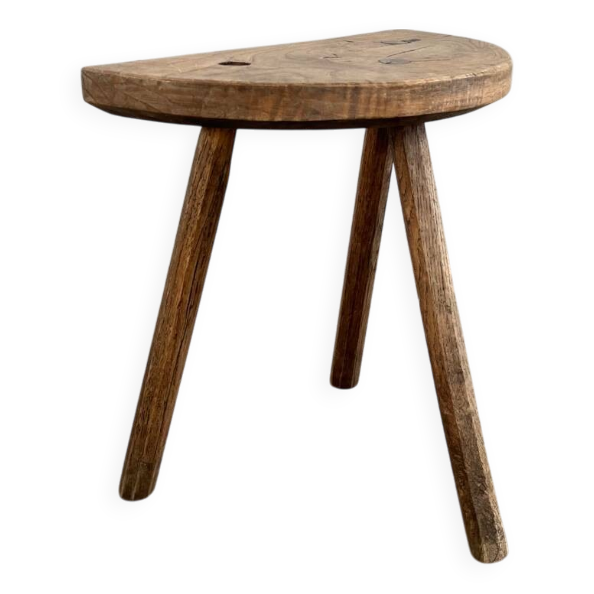 Brutalist tripod stool