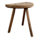 Tabouret tripode brutaliste