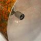 Lampara by Vidrio Millefiori, Peill & Putzler, Mid-century, Naranja, 70's –