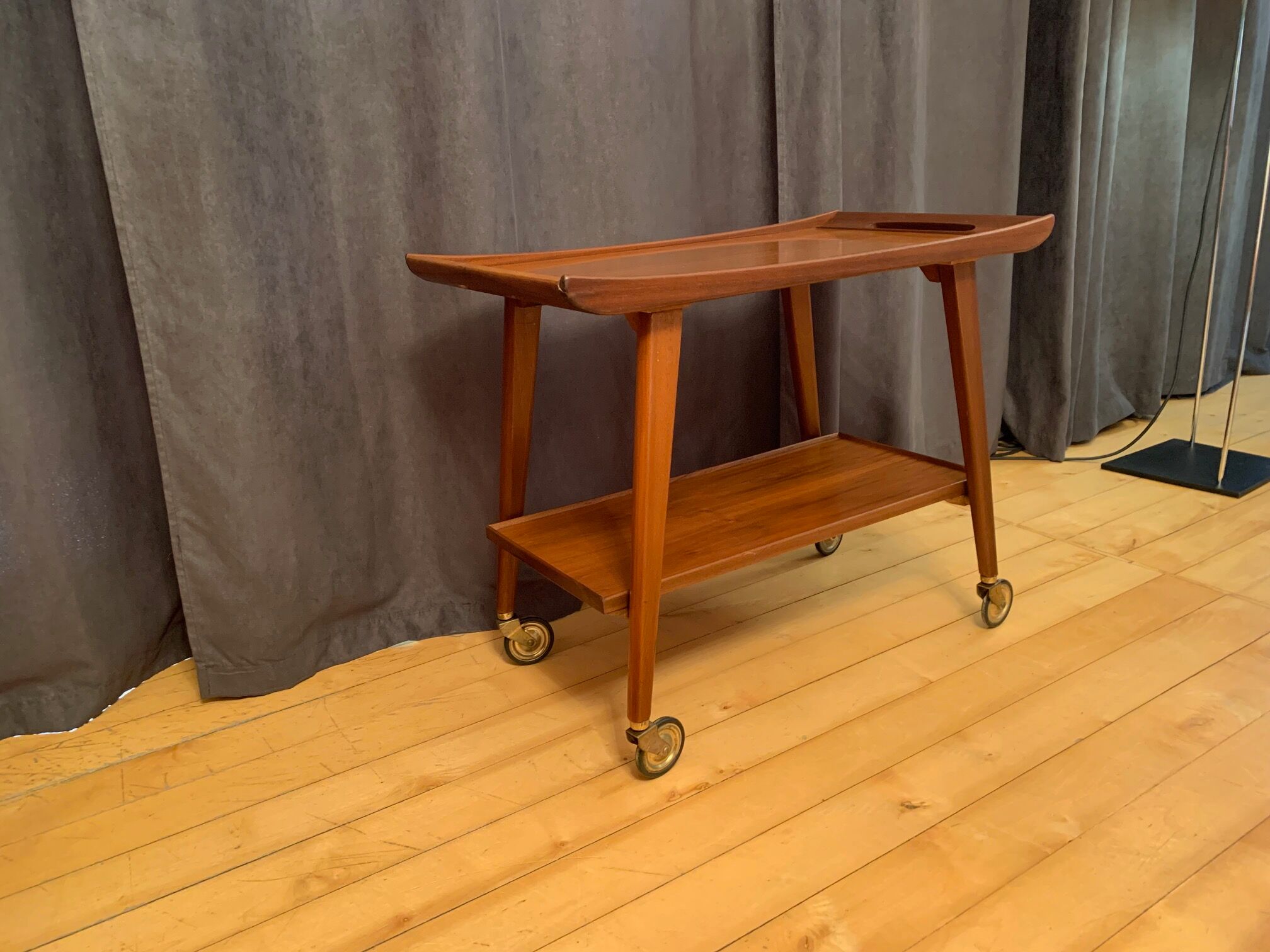 Opal Kleinmöbel bar cart, Germany, 1960s.