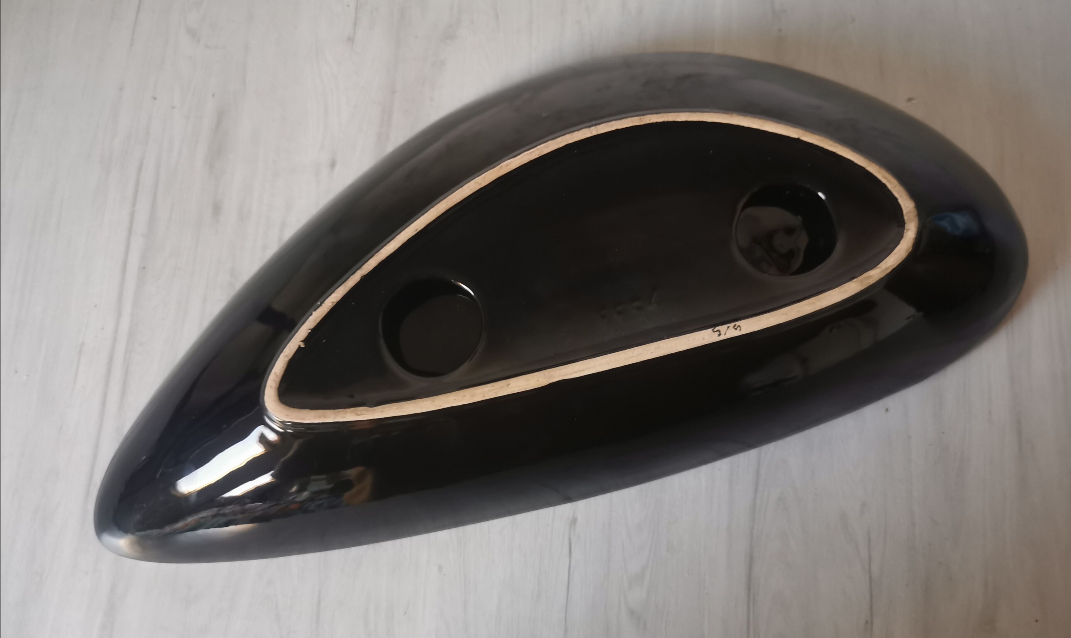 Empty vintage pocket mold