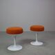 Pair of Eero Saarinen Tulip Stools for Knoll International