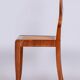 Biedermeier Polish Chair in Walnut Vener & Rattan, Austria, 1830s