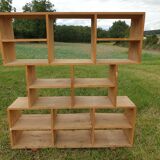 Claustra old piece of furniture workshop lockers