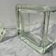 Large glass brick Lumax vintage design 60 perfect condition