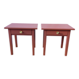 2 bedside tables