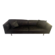 Cassina MET 250 sofa – Pierre Lissoni – 4 places – Black leather