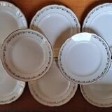 Suite de 8 assiettes Villeroy et Boch