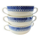 6 Royal Boch handle bowls