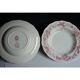 6 hollow plates English earthenware Cauldon England from the great depot E. Bourgeois