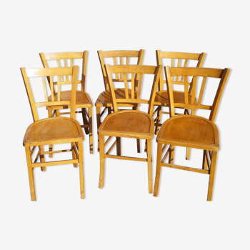 6 Luterma bistro chairs