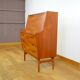 Danish Teak Secretary by Arne Wahl Iversen, Vinde Mobelfabrik Edition 1