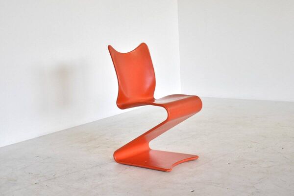 Chaise Modèle 275 S par Verner Panton, années 1960.