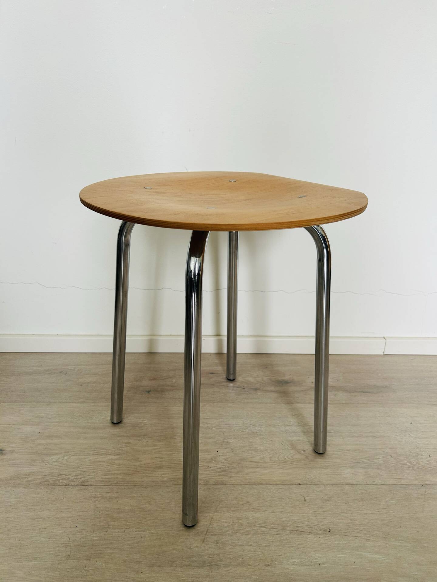 Vintage Wooden Ottoman by Kovona, Czechoslovakia 1970’s
