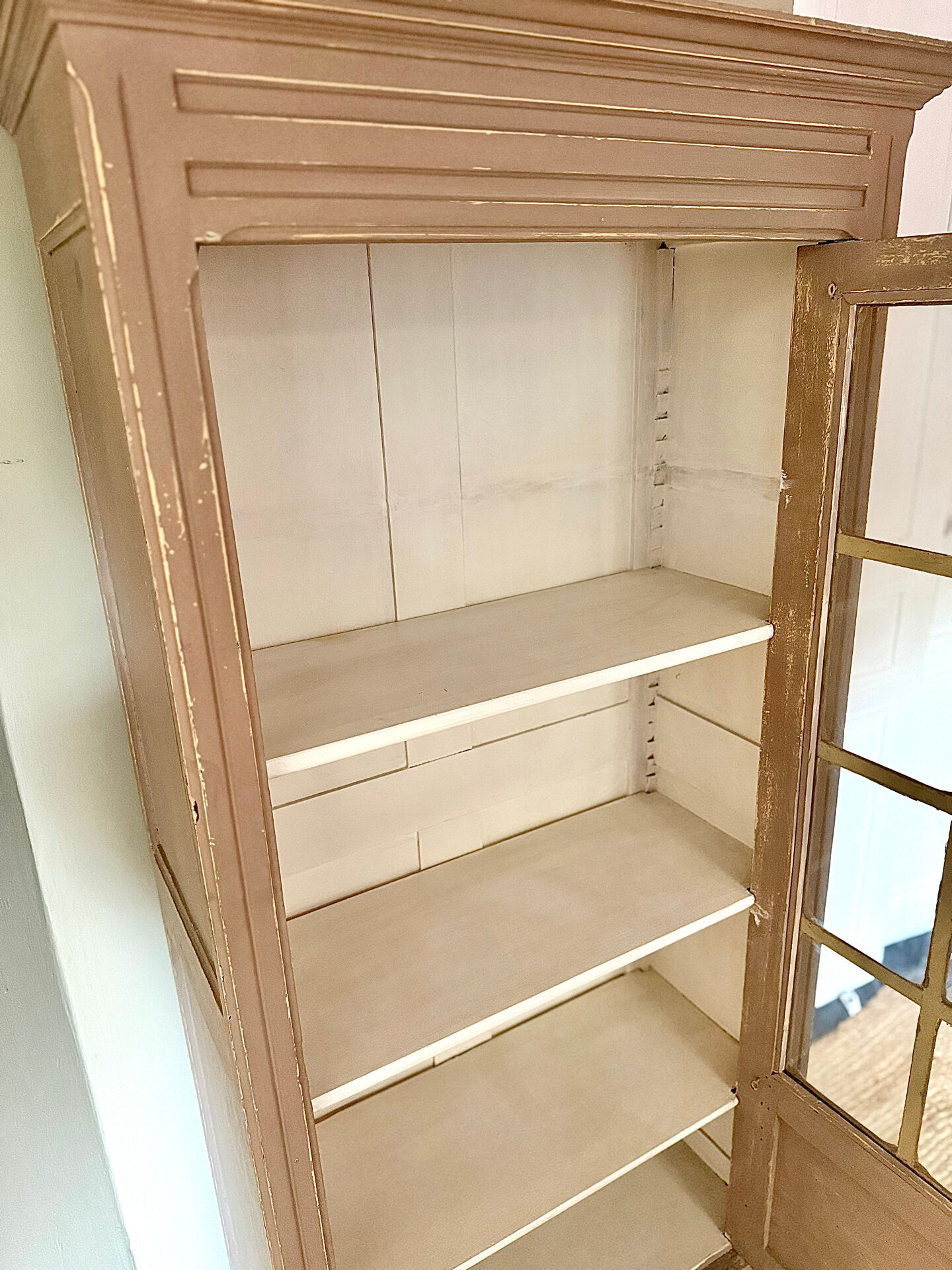 Antique Parisian display cabinet