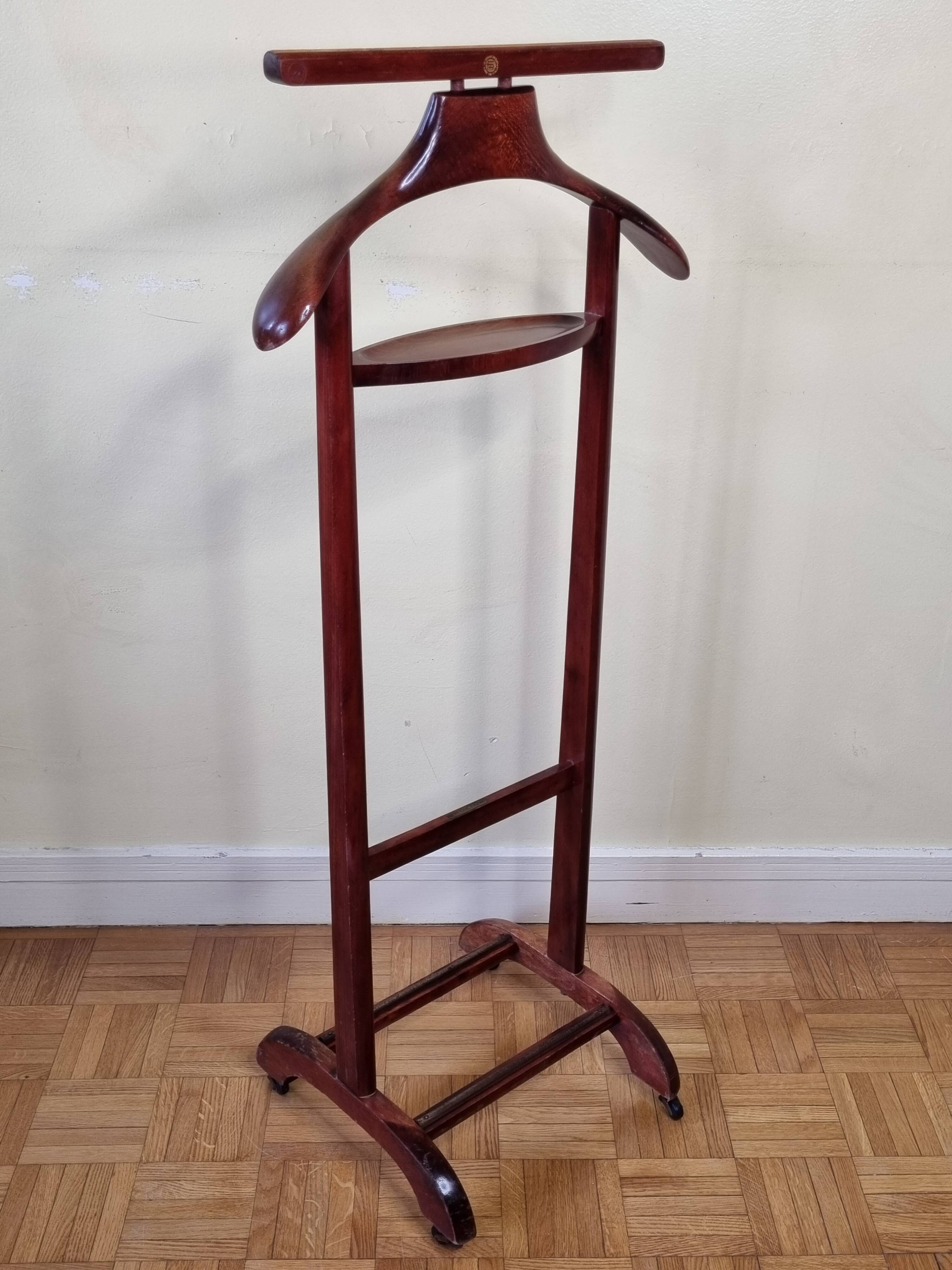 Fratelli Reguitti valet, wooden, 1950s