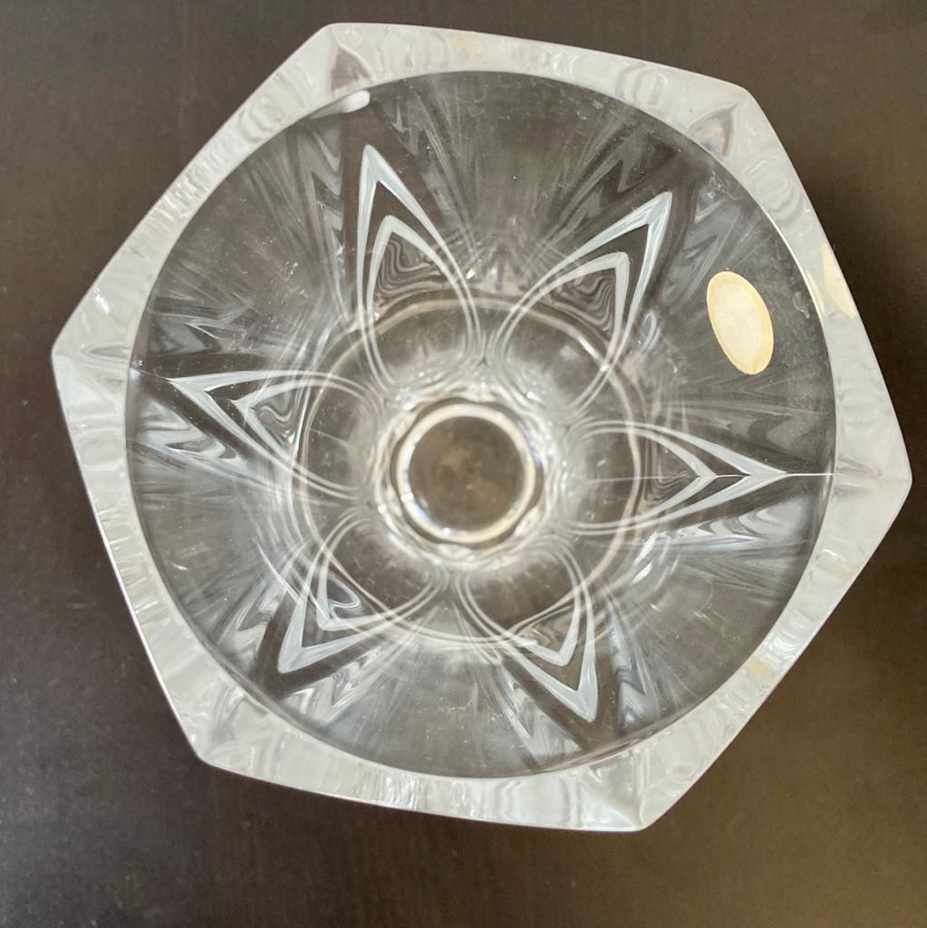 Arques crystal vase model Châtelet