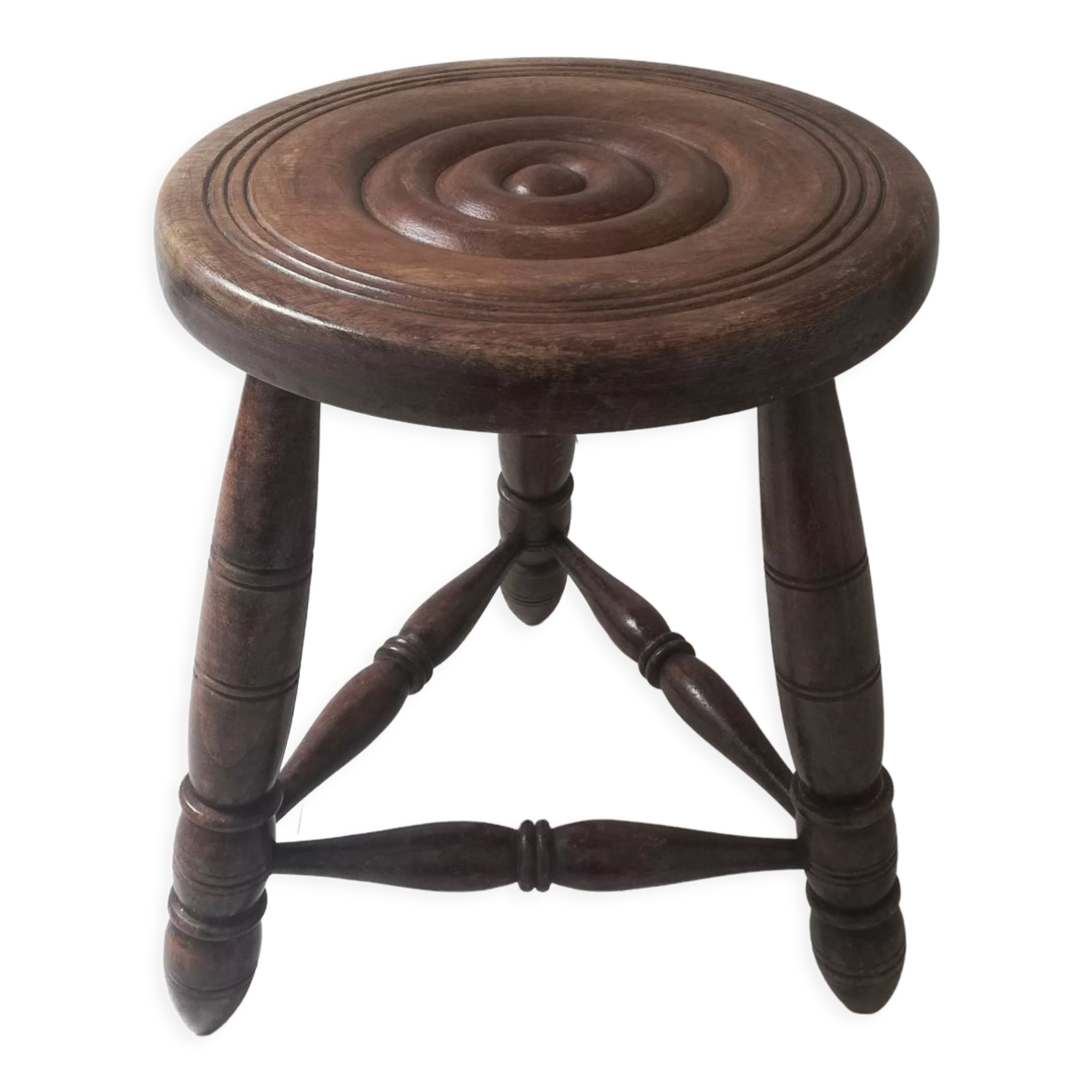 Vintage tripod stool
