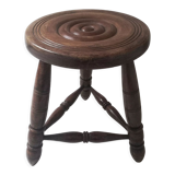 Vintage tripod stool