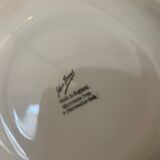 4 dessert plates made in England