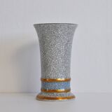 Vase émaillé craquelé Royal Copenhagen, Danemark, années 1950