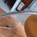 Vintage 60s Lamp Orange Metal