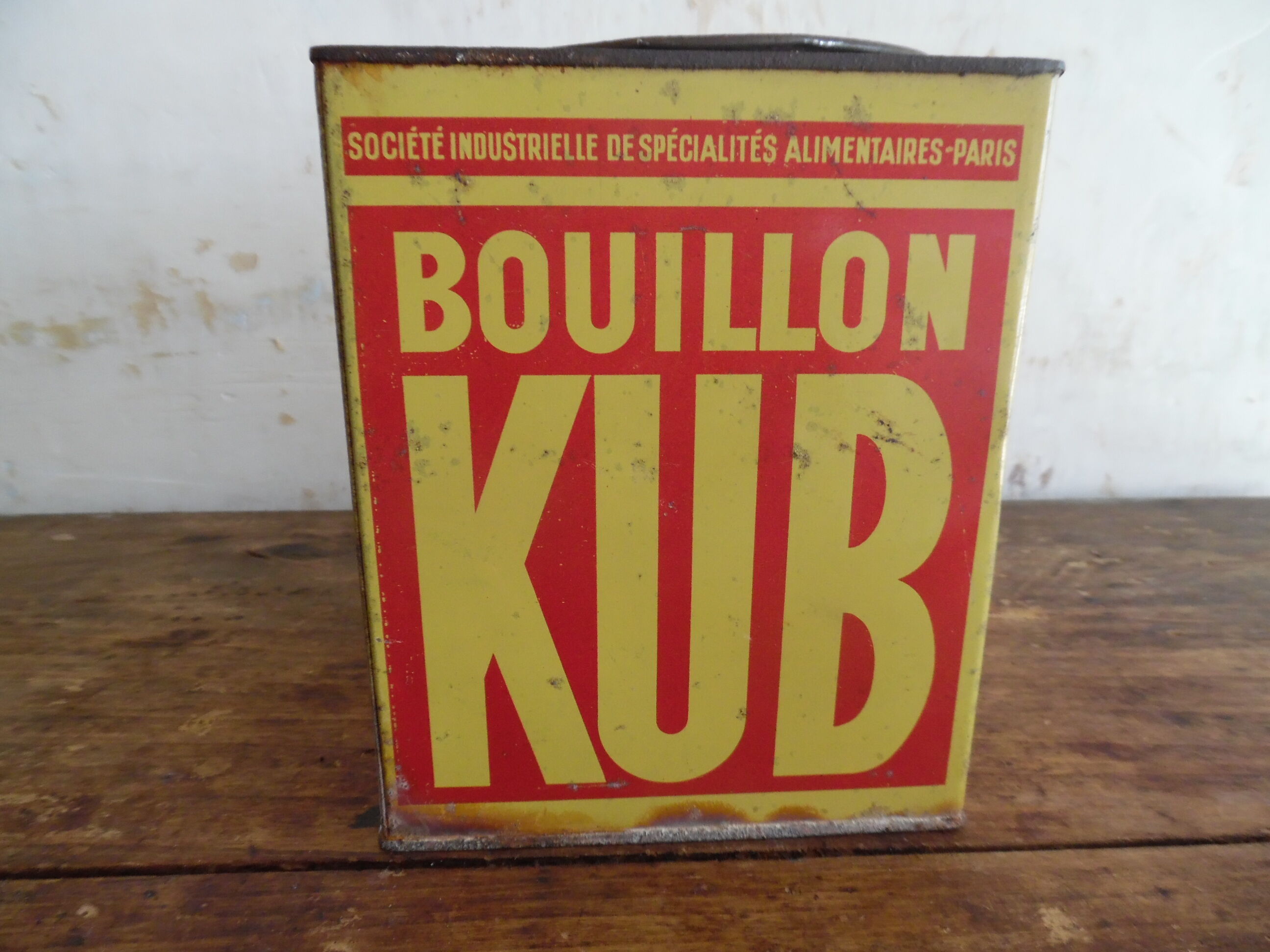 Boite ancienne bouillon kub Selency