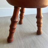 Wooden tripod stool
