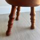 Tabouret tripode bois