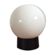 Vintage opaline ball lamp from the 70s