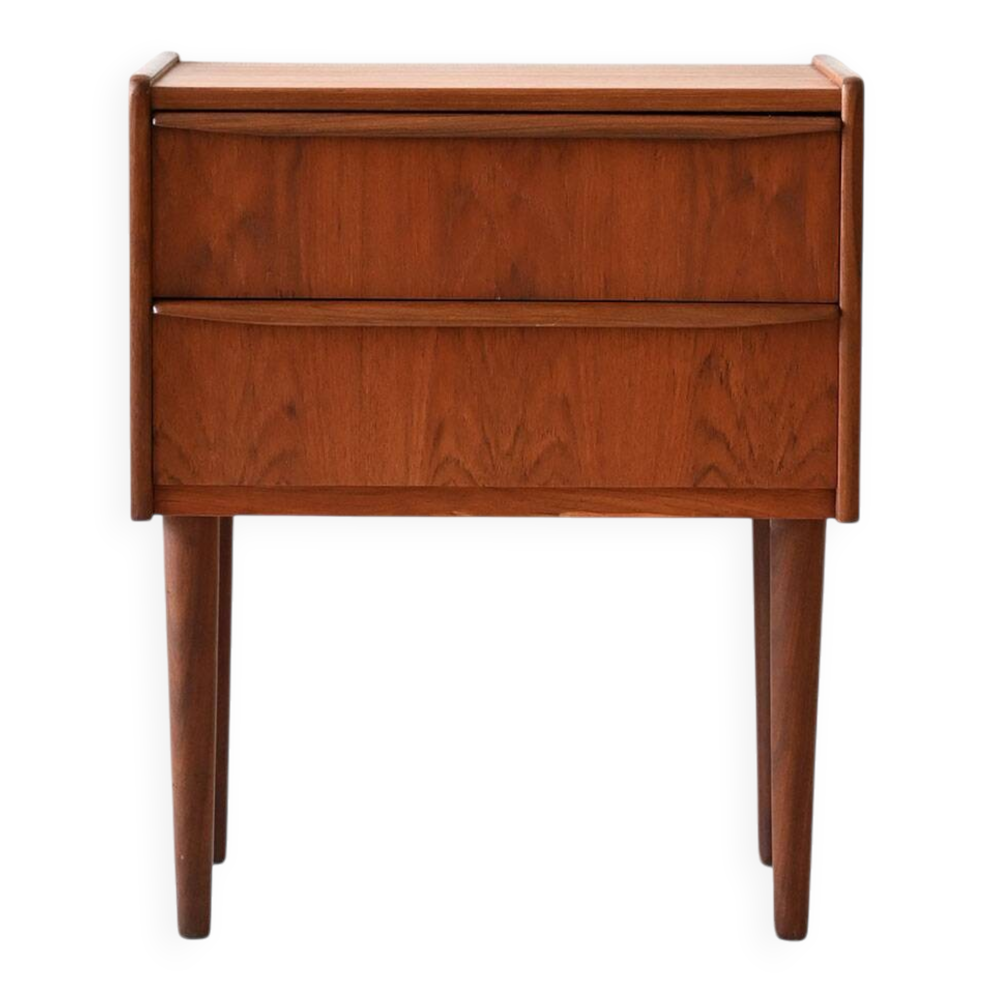 Vintage Danish teak nightstand from the 60s