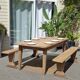 Table de ferme et ses 2 bancs