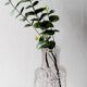 Pressed Glass Vase On The Rocks by Heiner Düsterhaus / Walther Glas / 1972