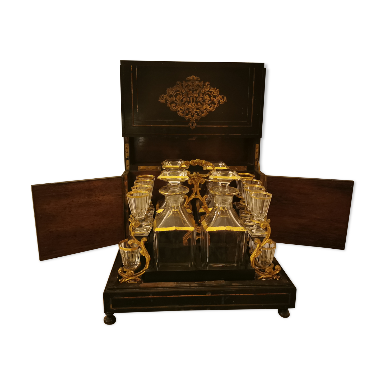 Coffret a liqueur Napoléon III