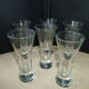 Set de 6 verres à Pastis avec jauge