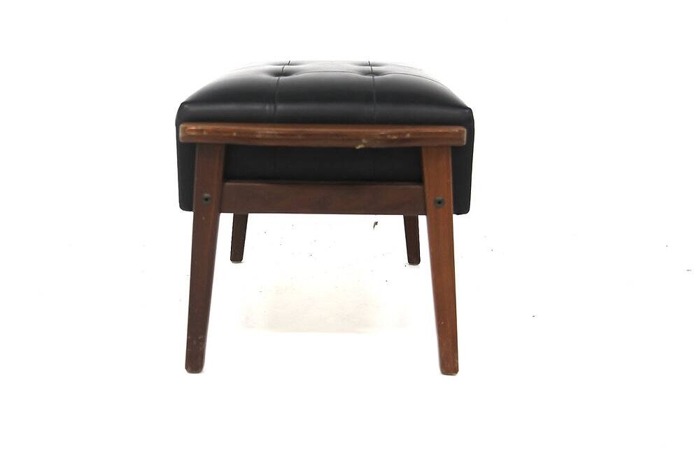 Scandinavian teak footstool, Sweden, 1960