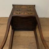 Louis XV style bedside in walnut