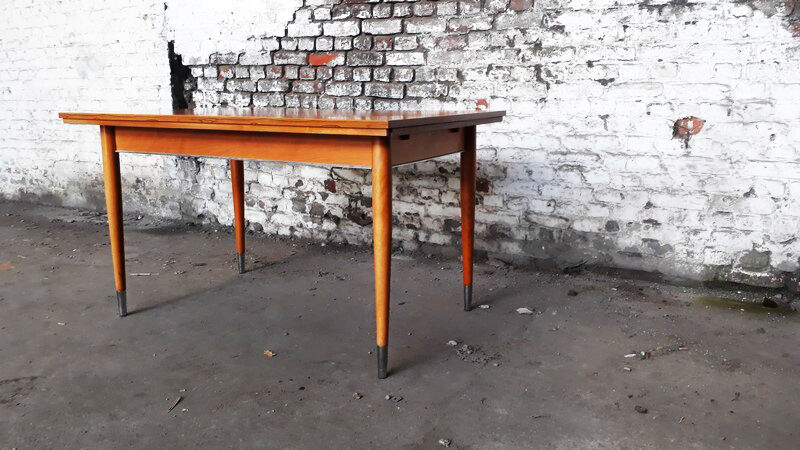 Vintage dining table with extensions