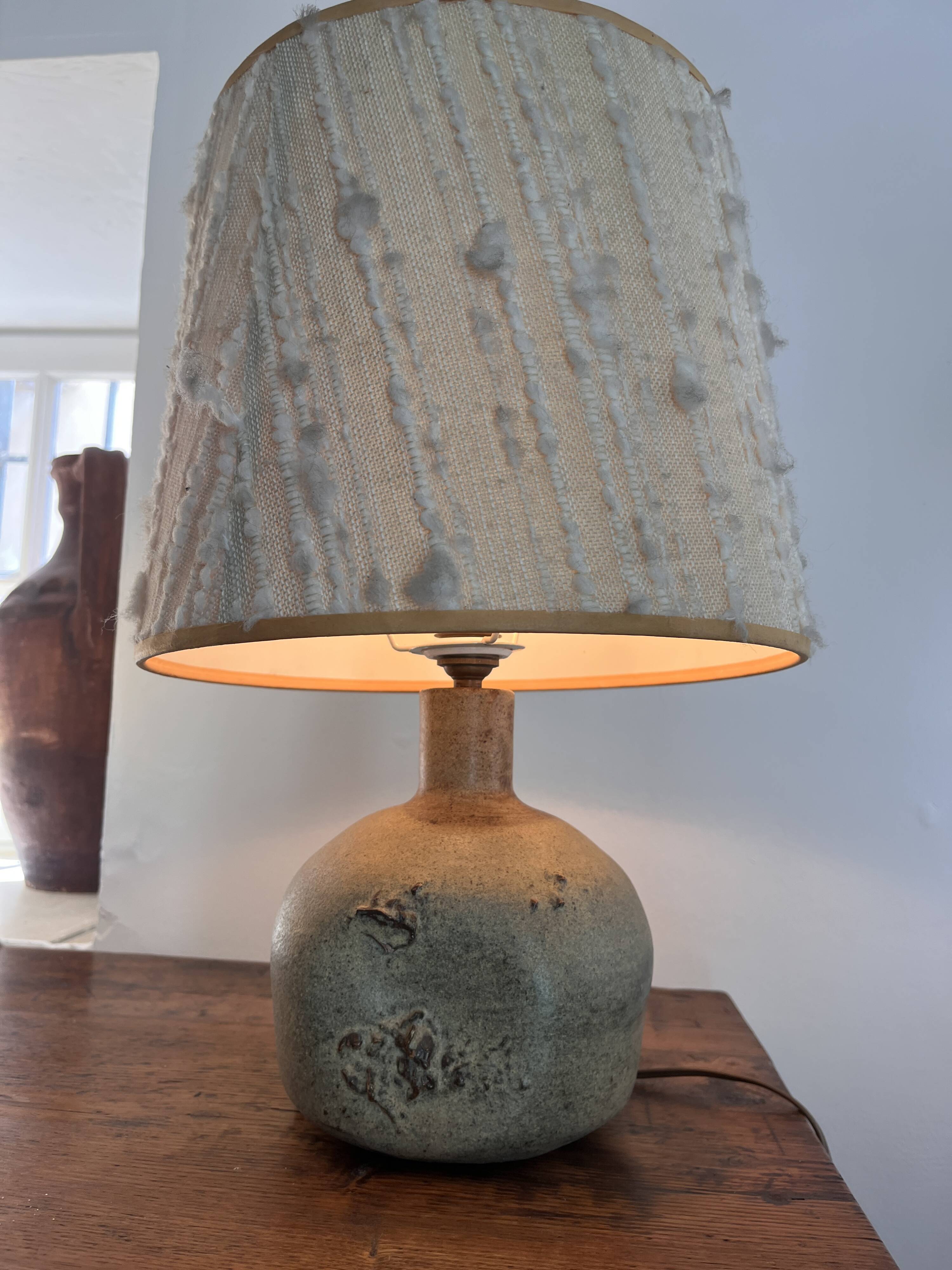 vintage ceramic lamp from the 50s/60s