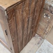 Buffet - glass TV cabinet in Burmese teak