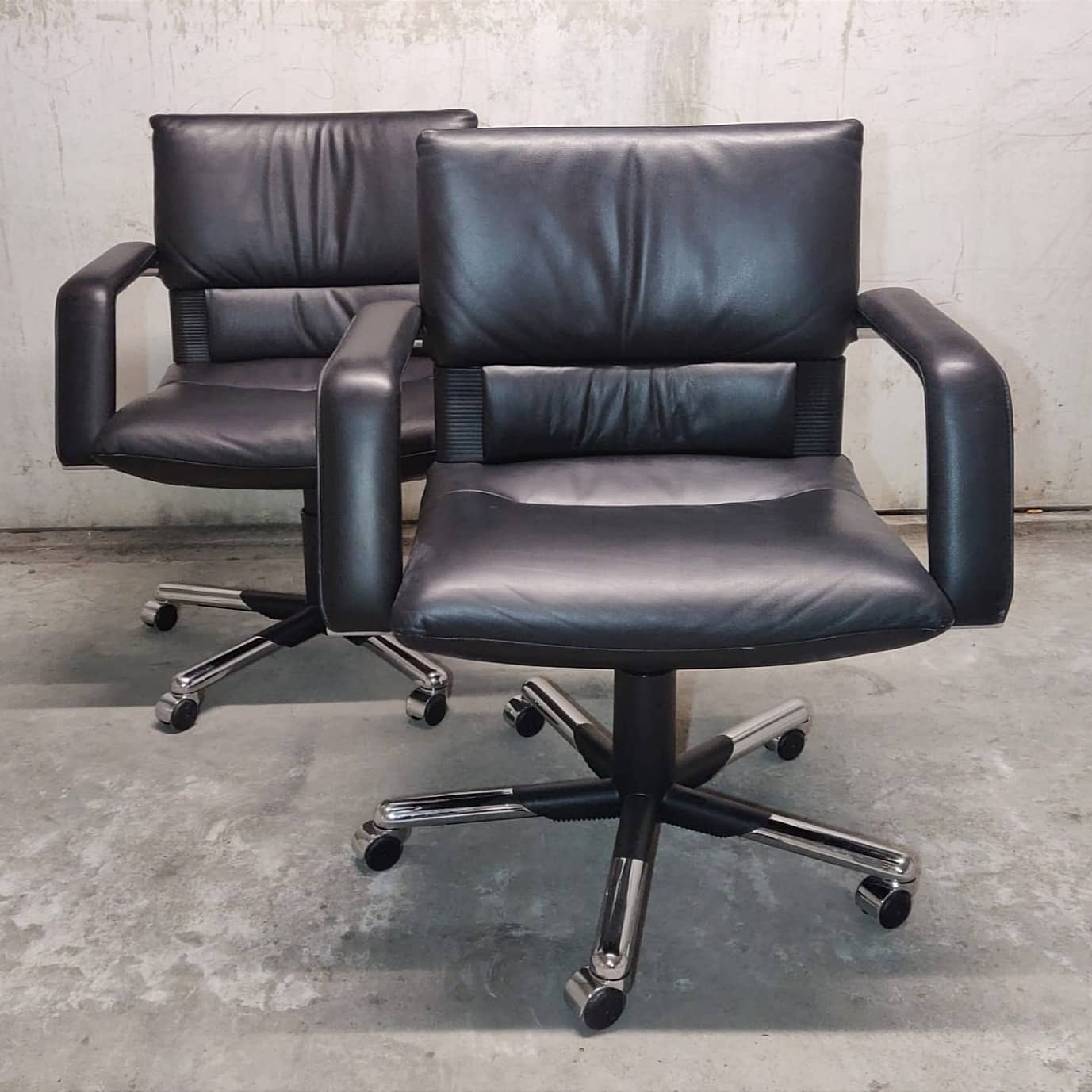 Armchairs by Mario Bellini for Vitra