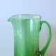Blown glass pitcher from Biot, 1960.