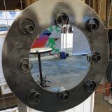 Round metal mirror