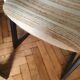 Seventies sled chairs