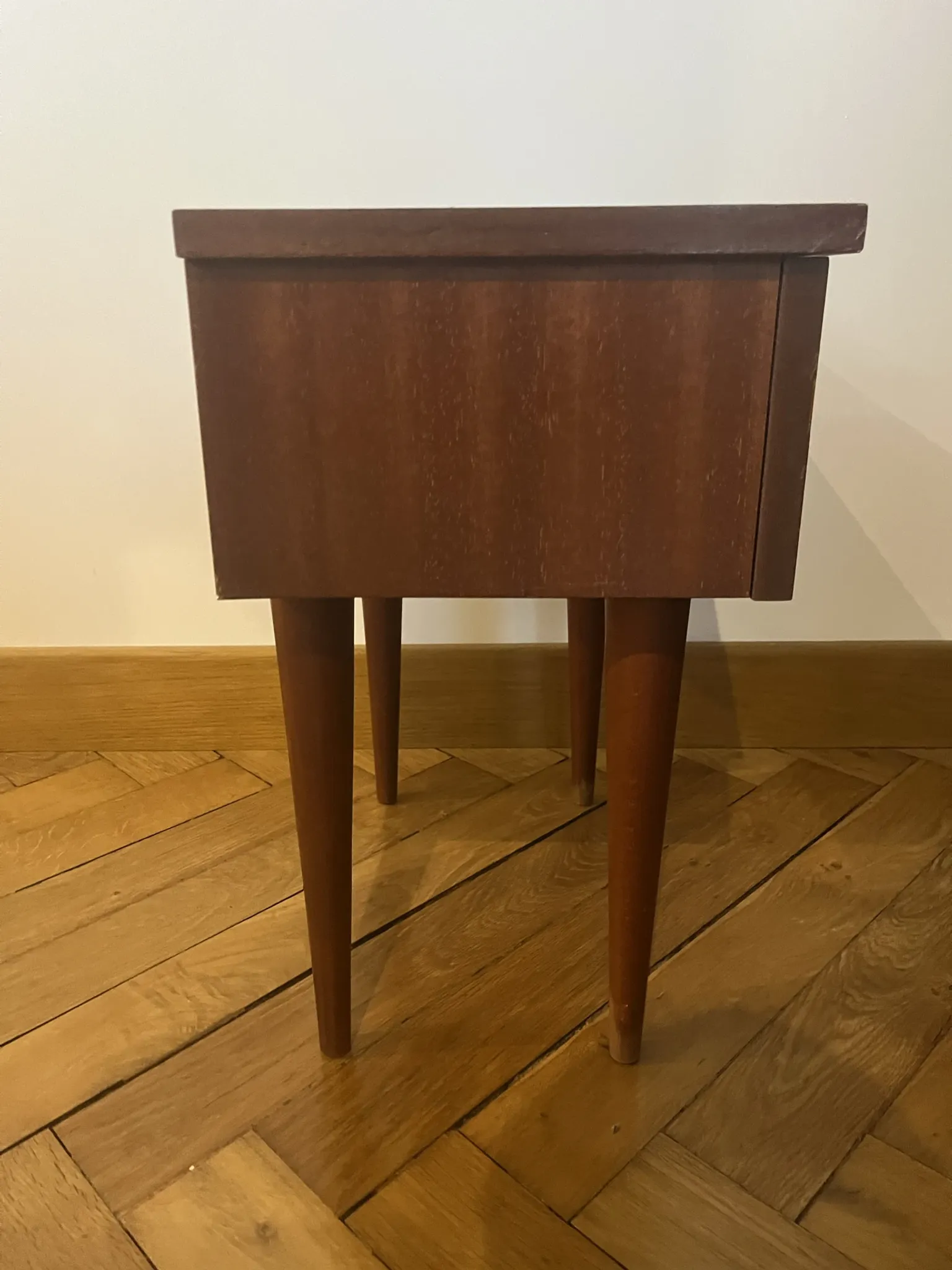 Scandinavian style bedside table